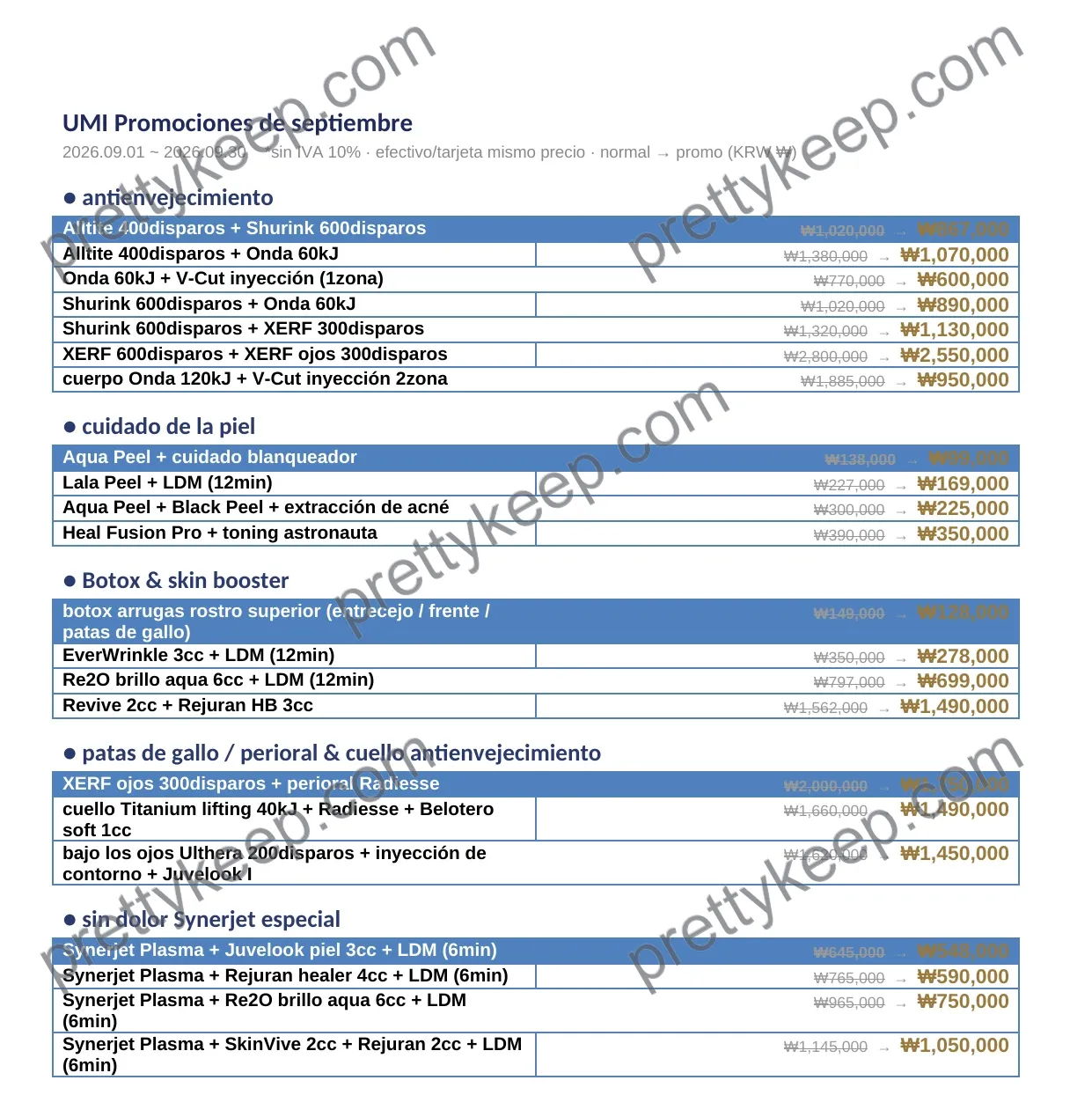 UMI Promociones de septiembre 1