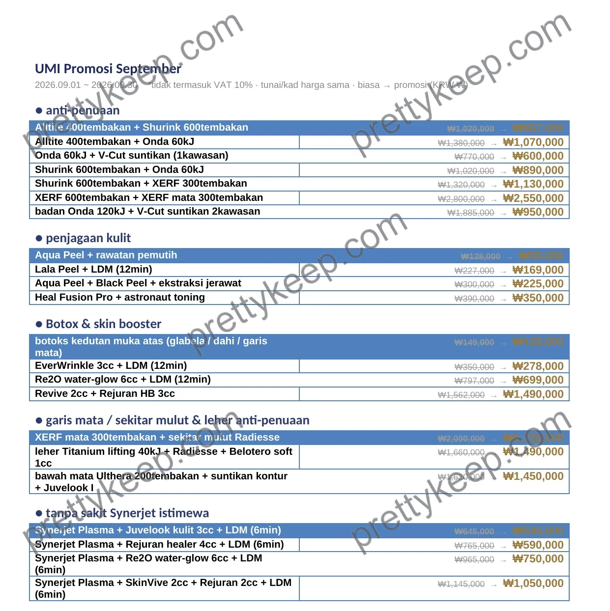 UMI Promosi September 1