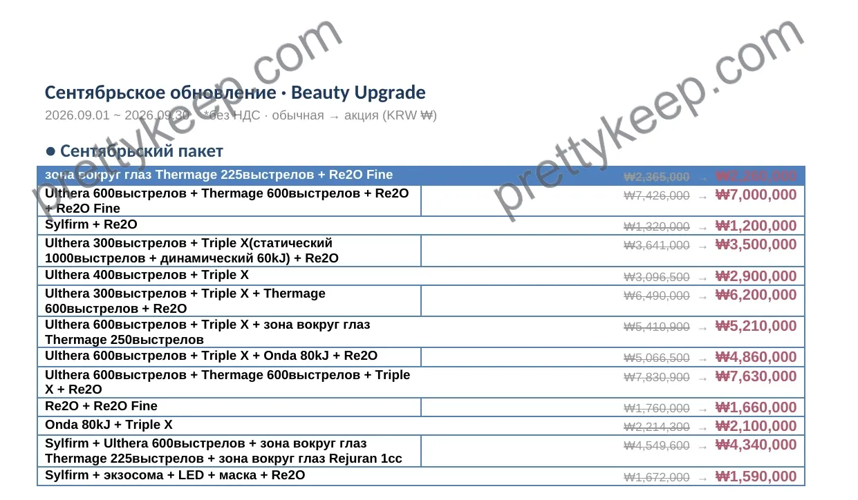 Сентябрьское обновление · Beauty Upgrade 1