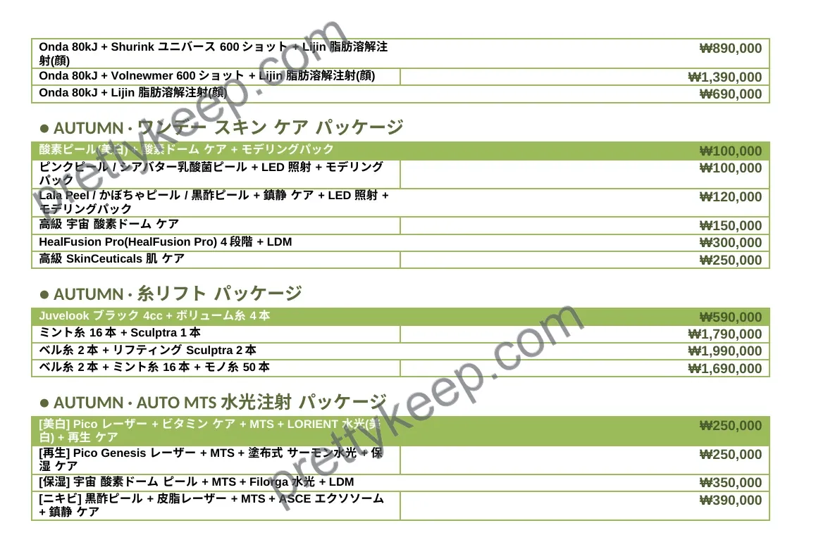 LIJIN · THE FALL SELECTION · 秋のイベント 4