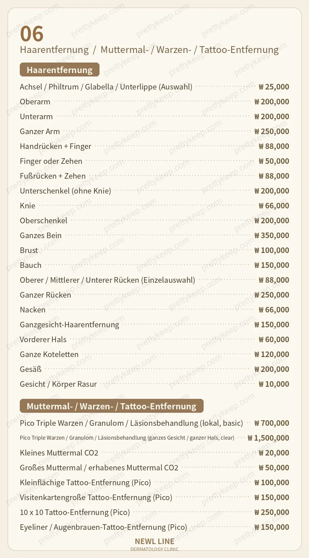 Newl Line Klinik PRICE 05