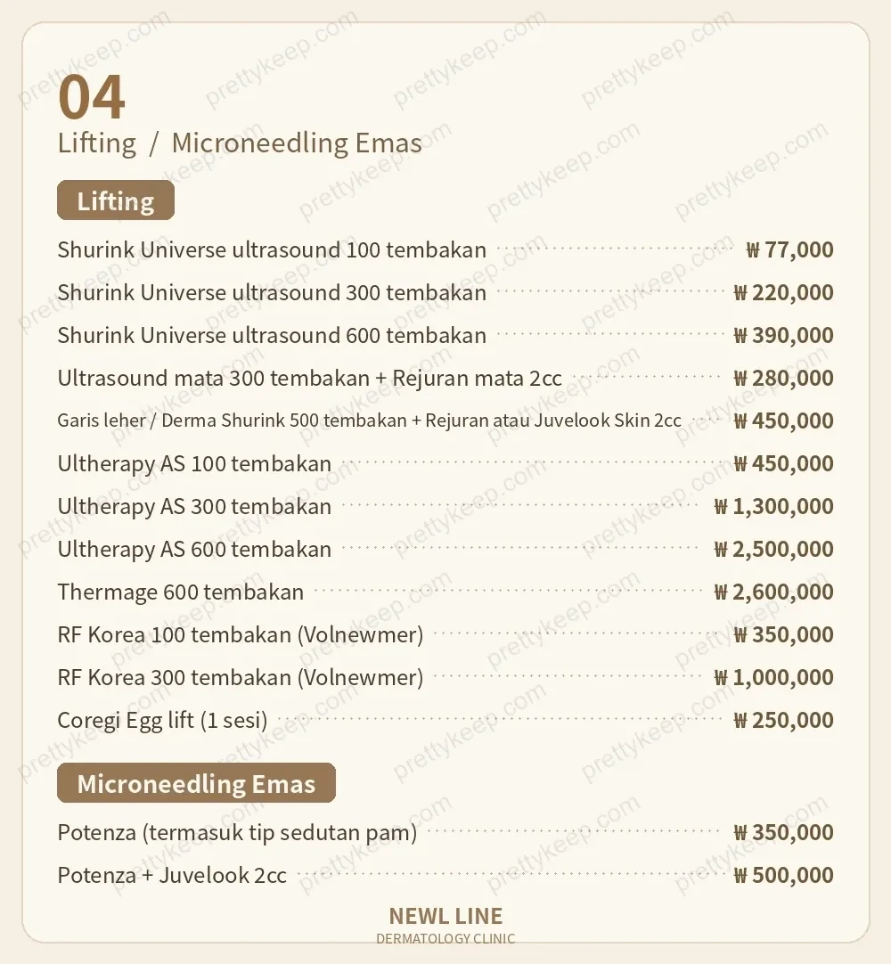 Klinik Newl Line PRICE 03