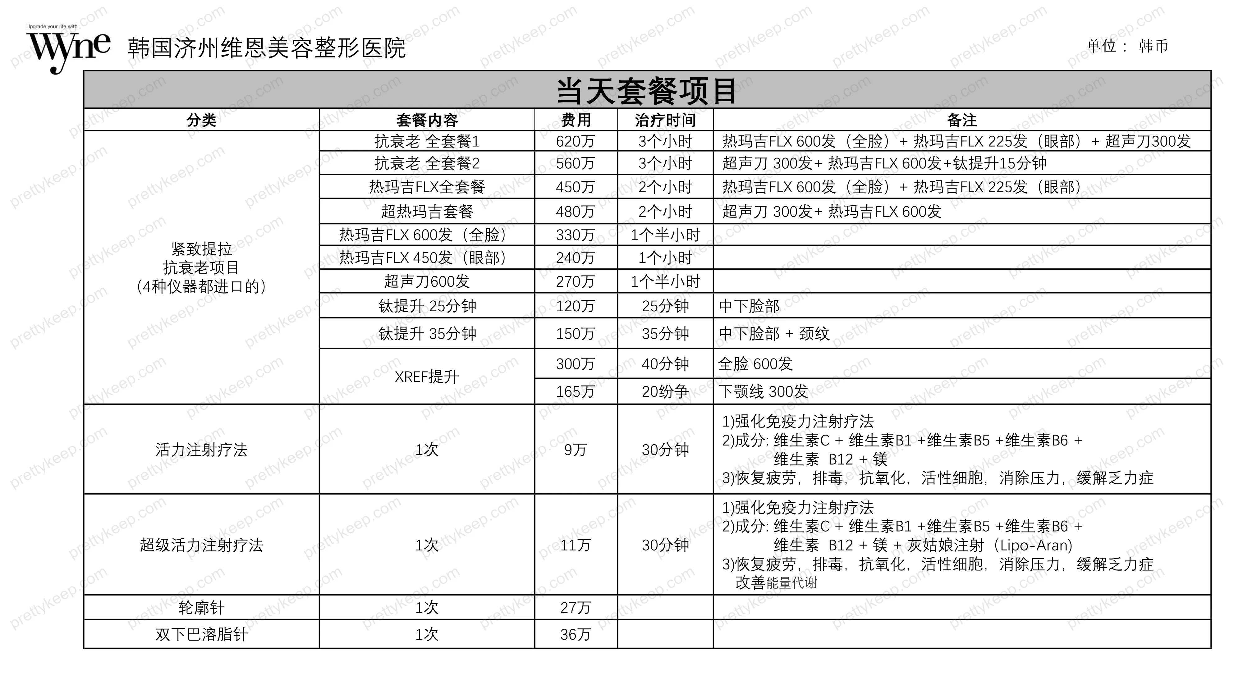 Wyne皮肤科 PRICE 02