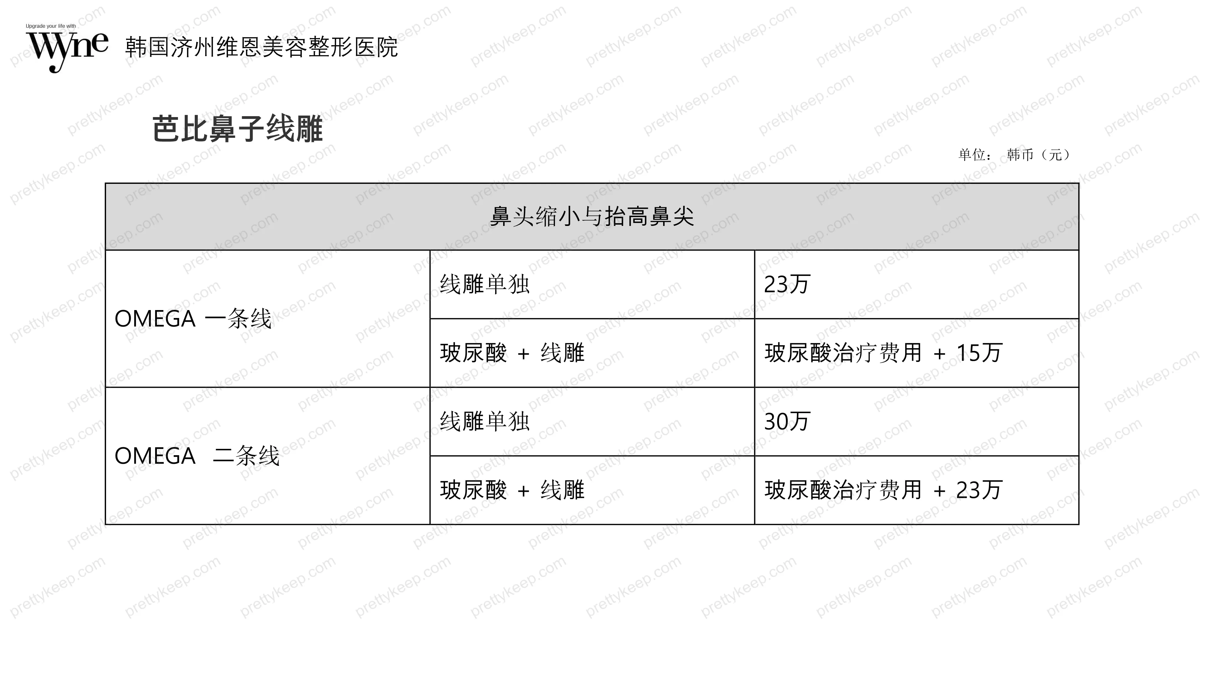Wyne皮肤科 PRICE 06