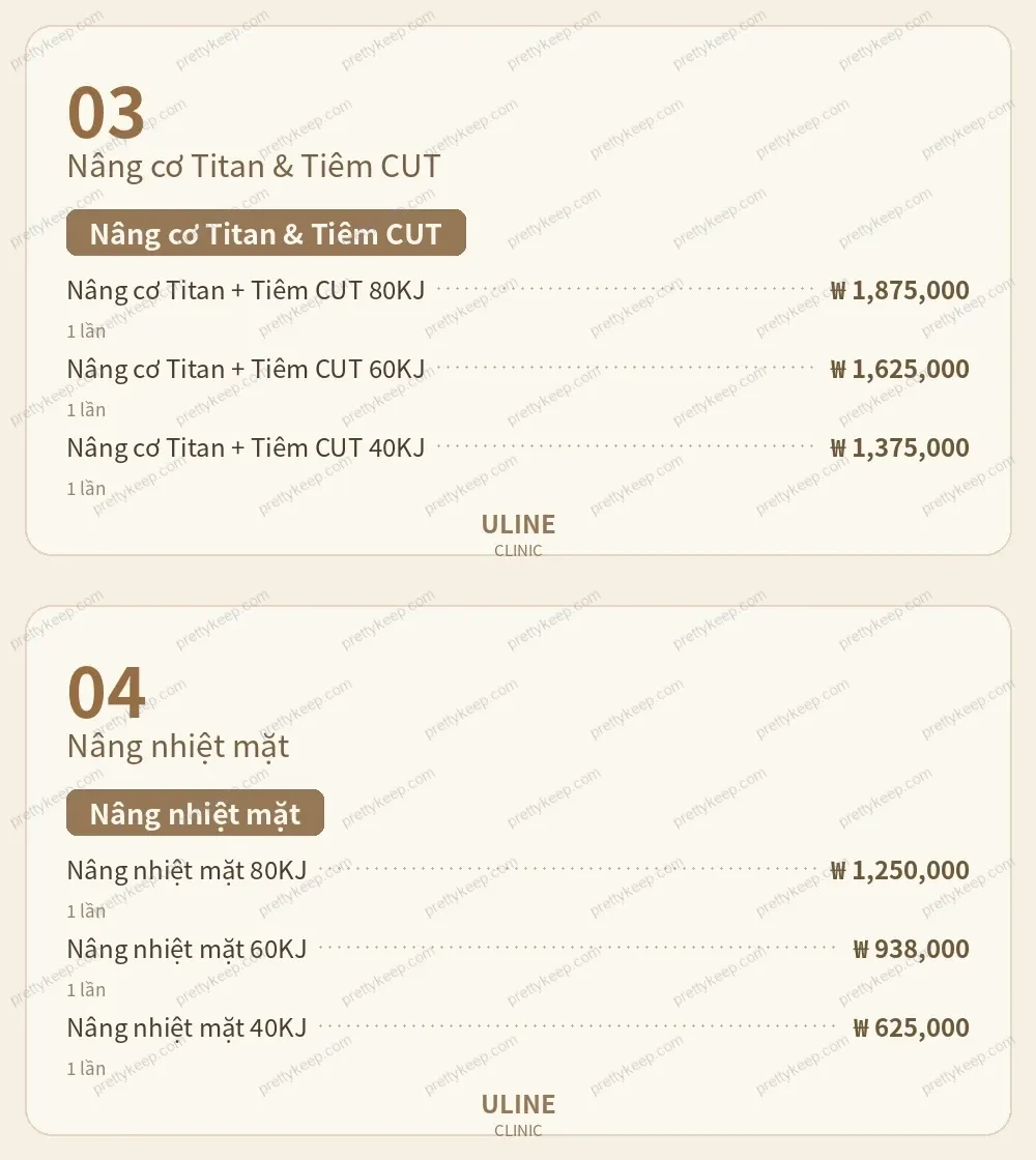 Phòng khám ULINE PRICE 02