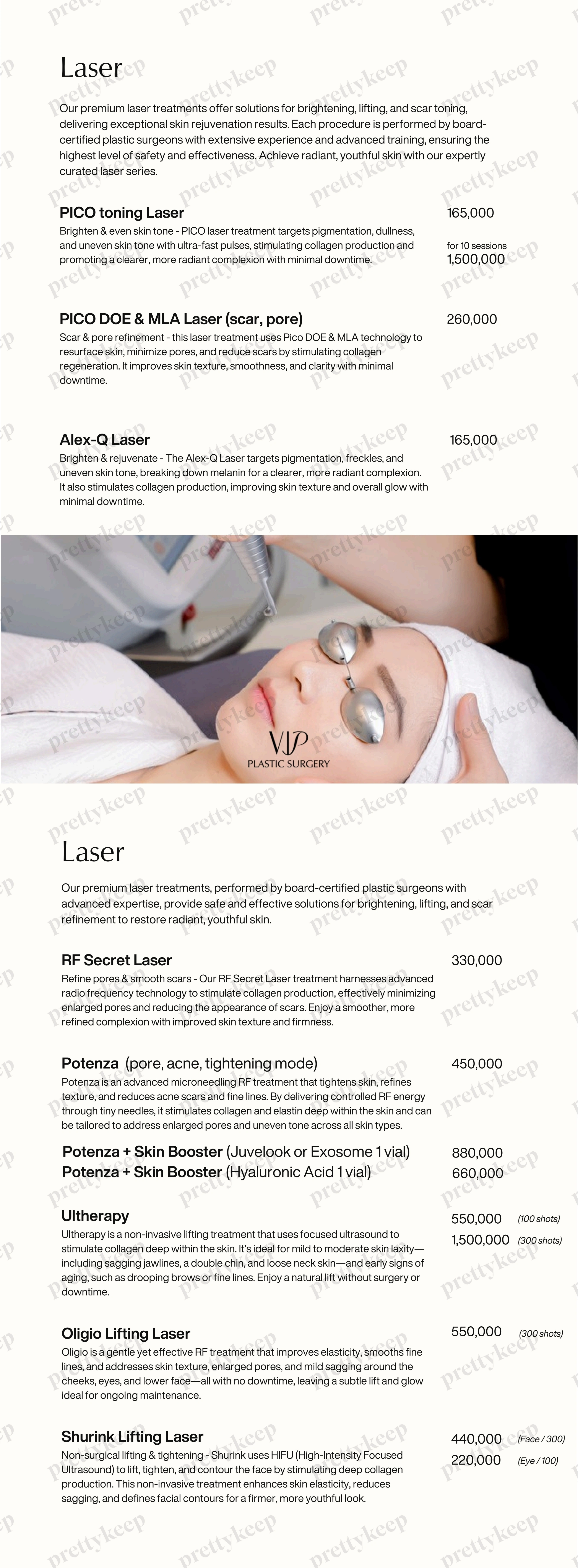 VIP Plastic Surgery PRICE 03