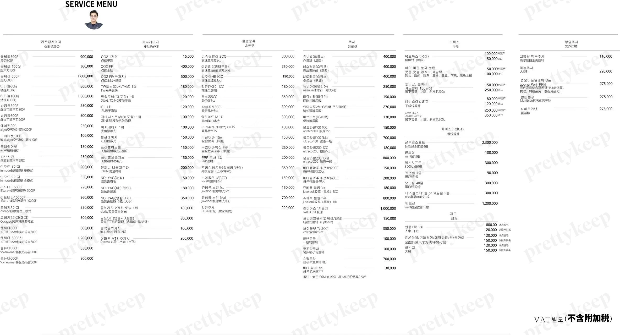 Three Wishes Clinic Apgujeong Main Branch PRICE 01