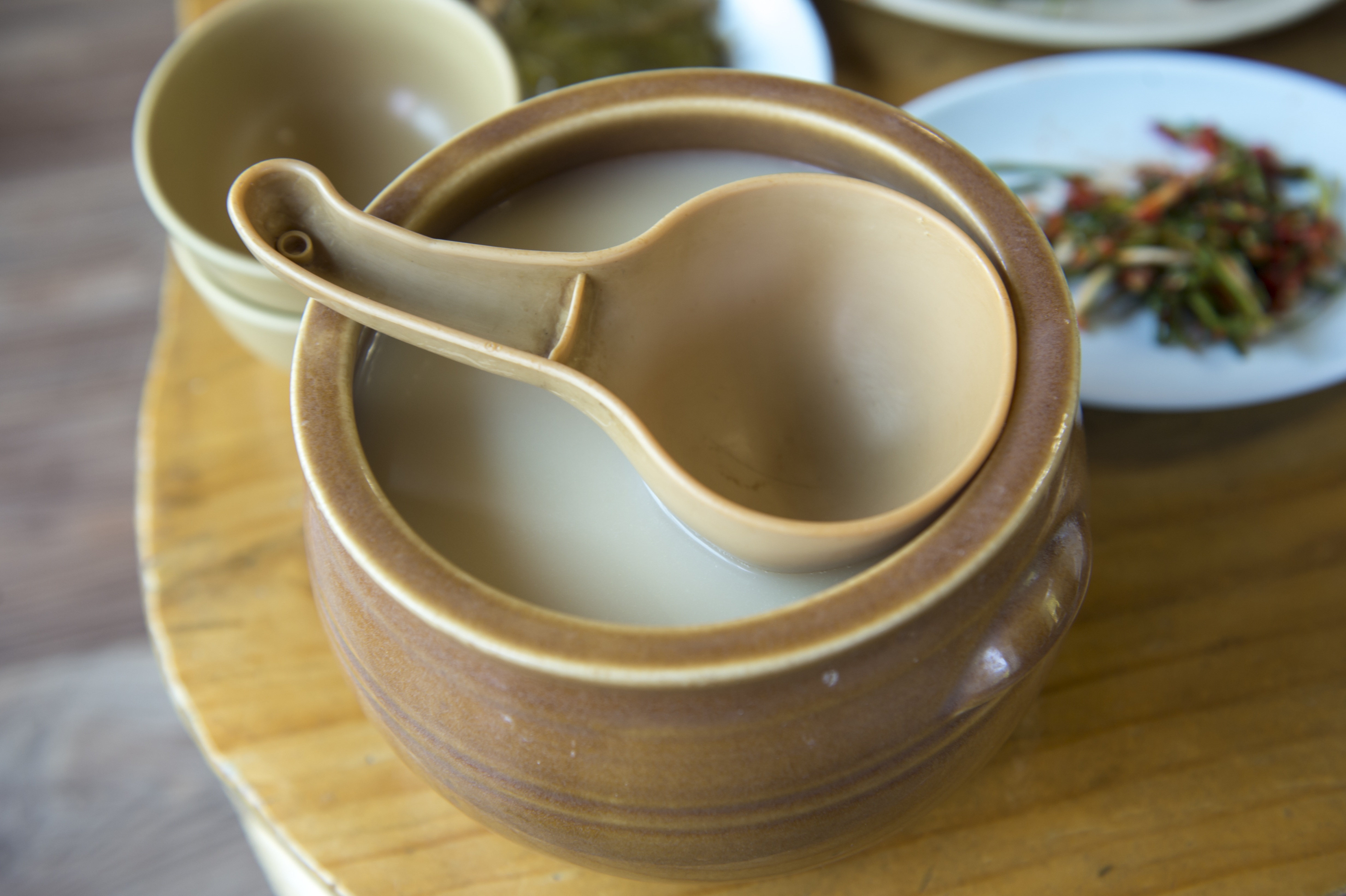 Makgeolli, una "bebida popular" coreana.