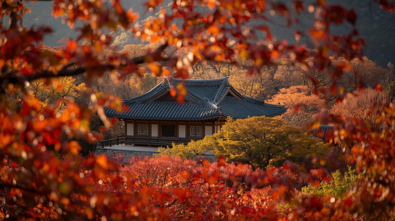 Una escapada otoñal impresionante: explore el bosque de Hwadam, uno de los mejores lugares de Corea del Sur para contemplar el follaje otoñal.