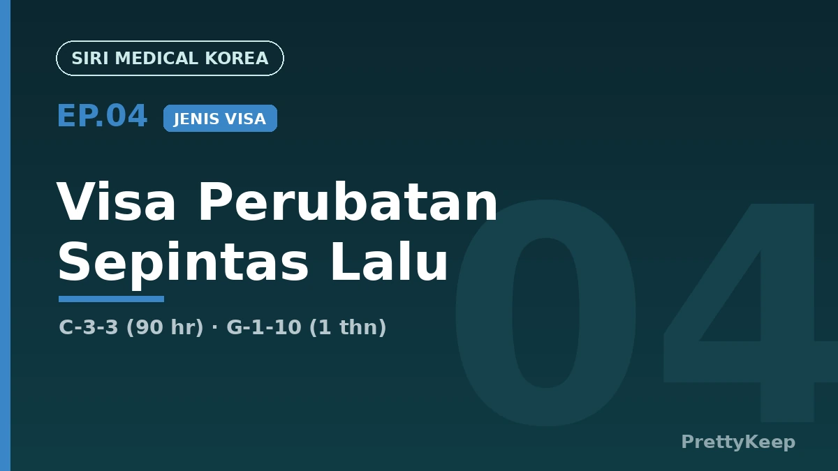 Visa Perubatan Korea & Proses Lengkap — daripada Rundingan hingga Pulang (Panduan Pesakit Antarabangsa 2026) 1