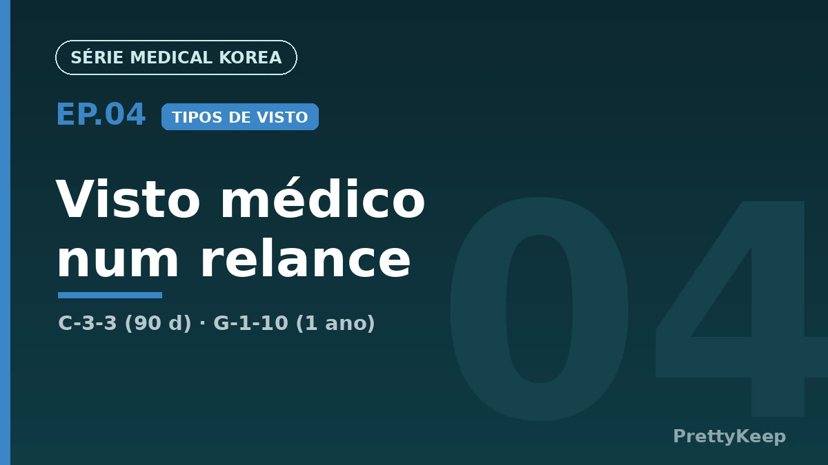 Visto médico da Coreia e o processo completo — da consulta ao regresso (Guia para pacientes internacionais 2026) 1