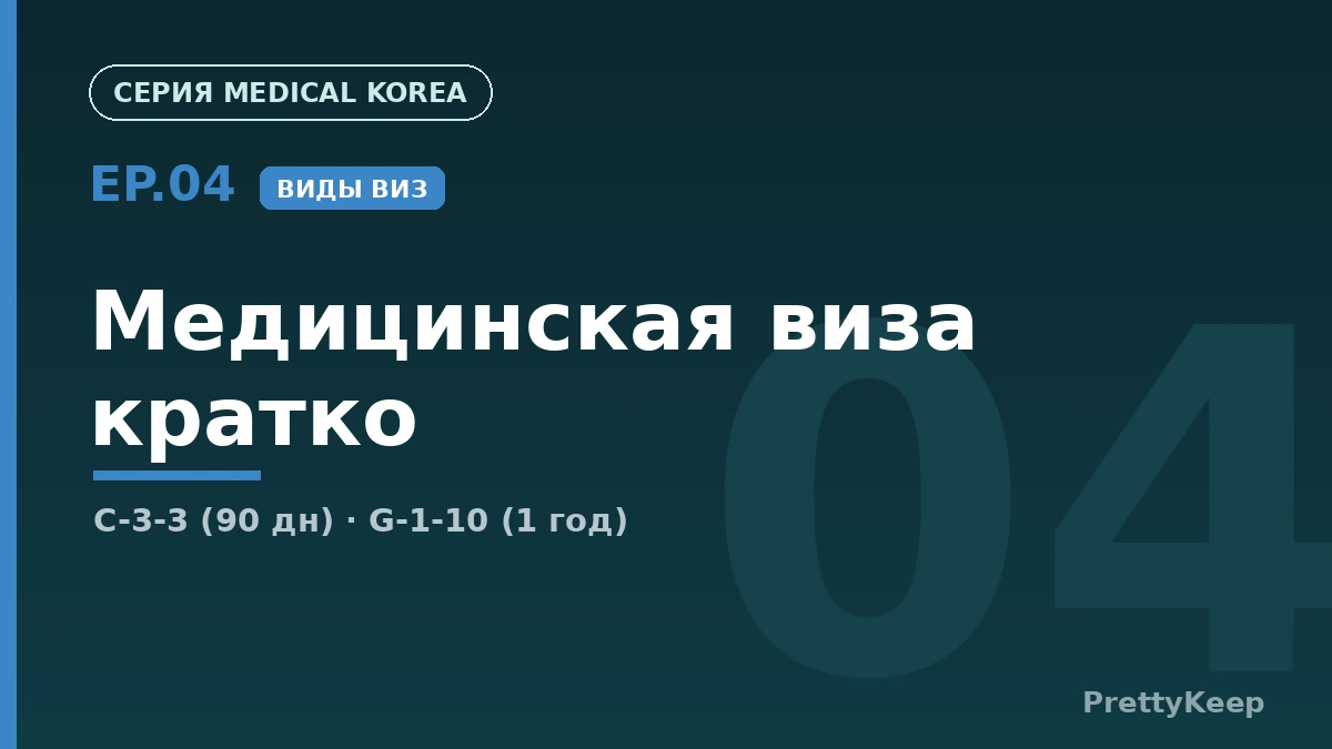 Медицинская виза Кореи и весь процесс — от консультации до возвращения домой (Гид для иностранных пациентов 2026) 1