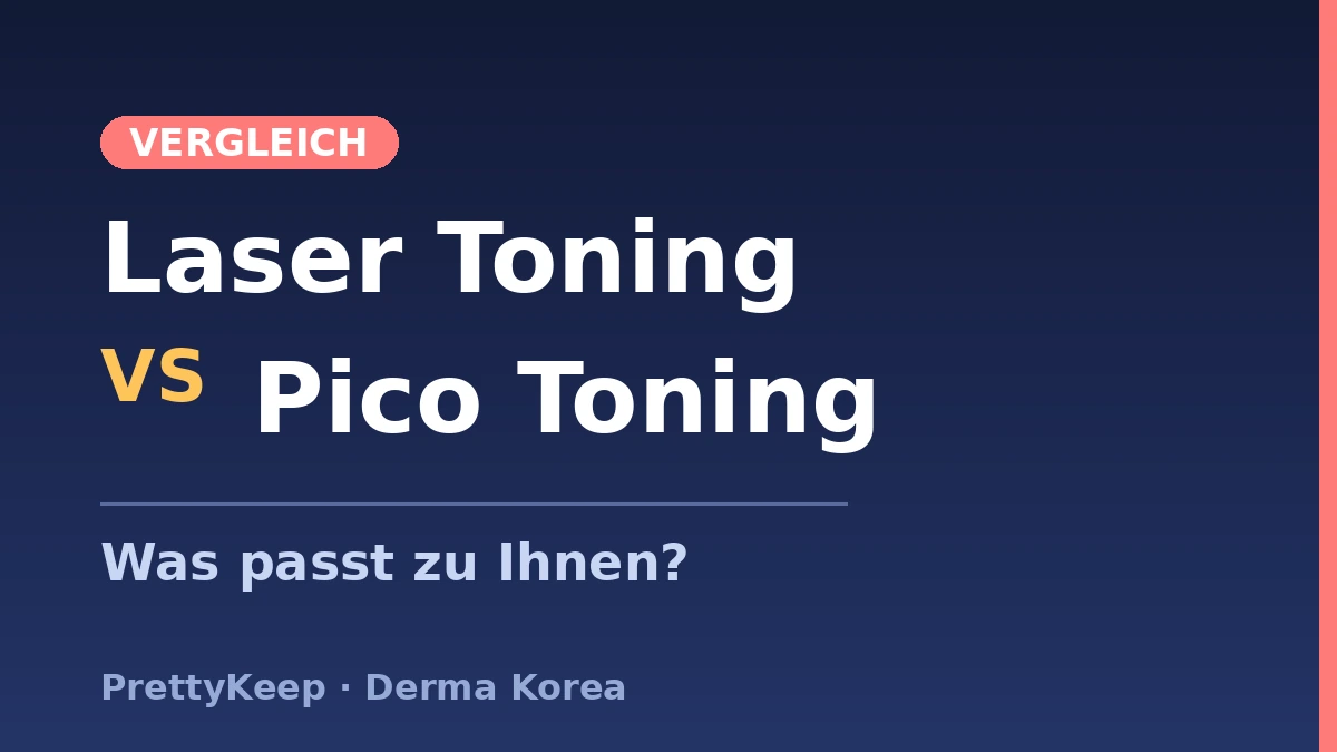 Sommer-Must-have — Der komplette Guide zu Laser-Toning & Pigment-/Melasma-Behandlung in Korea 2