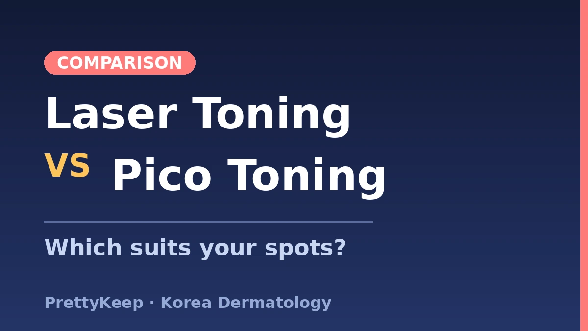 Summer Essential — The Complete Guide to Laser Toning & Pigmentation Treatment in Korea 2