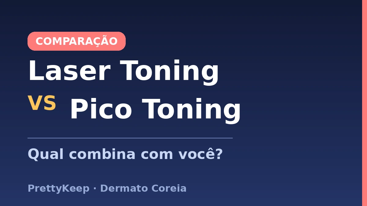 Essencial do verão — Guia completo de laser toning e tratamento de pigmentação/melasma na Coreia 2