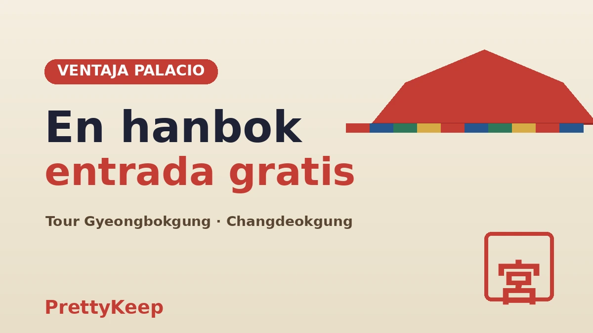 Tour por los cinco grandes palacios de Seúl en hanbok — Guía completa de Gyeongbokgung y Changdeokgung 2