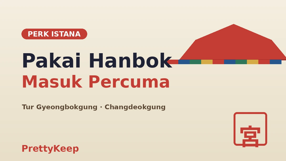 Tur Lima Istana Besar Seoul dengan Hanbok — Panduan Lengkap Gyeongbokgung & Changdeokgung 2