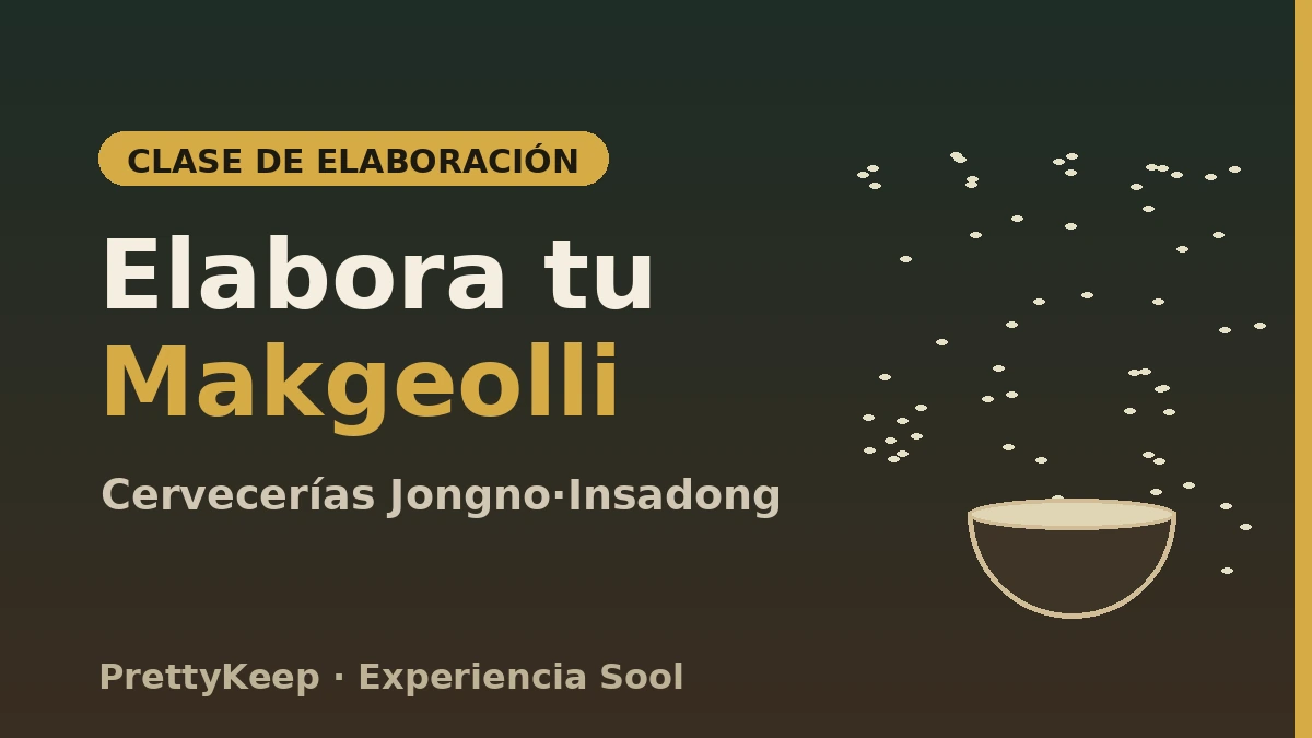 Experiencia de licor tradicional coreano — Guía completa de cervecerías de makgeolli y bares sool de Jongno 2