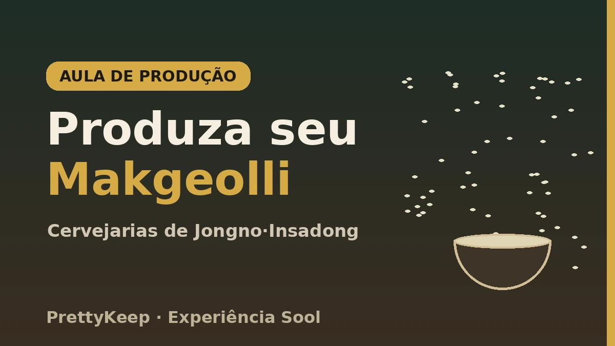 Experiência de bebidas tradicionais coreanas — Guia completo de cervejarias de makgeolli e bares sool de Jongno 2