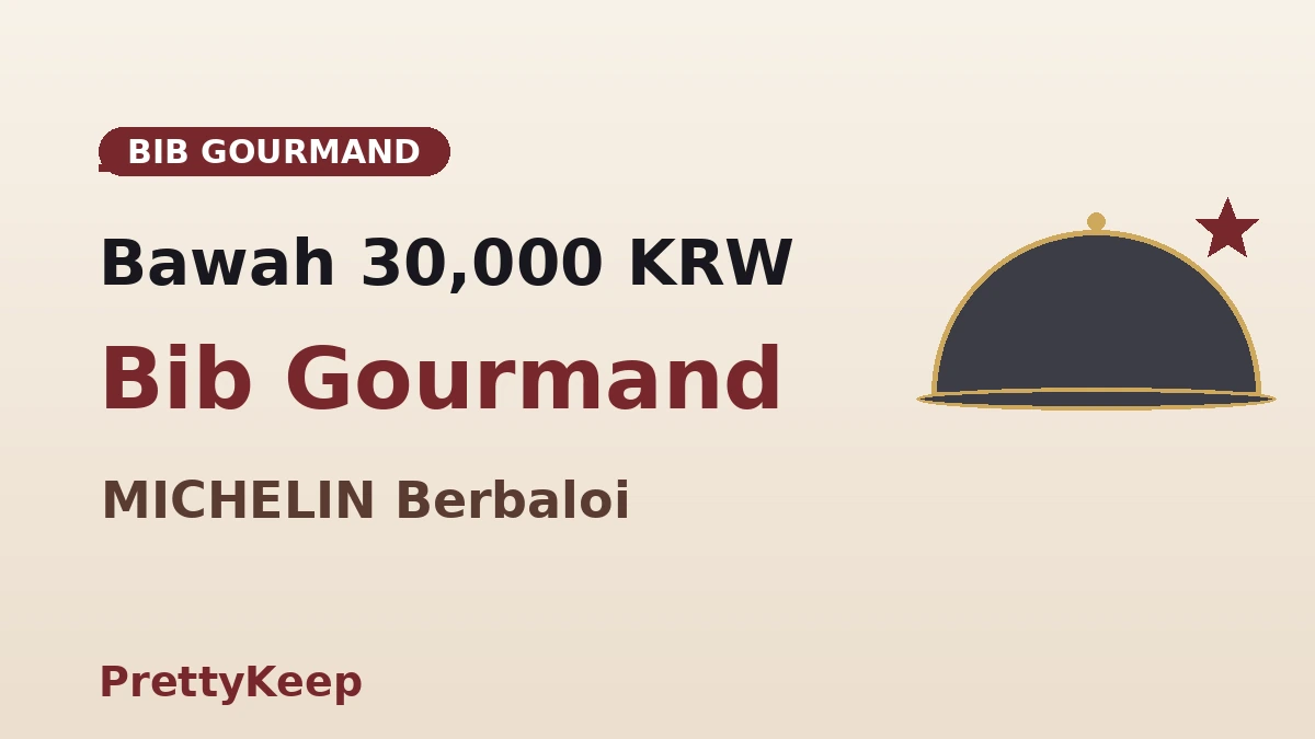 Panduan Lengkap MICHELIN Seoul 2026 — Bintang & Bib Gourmand 3