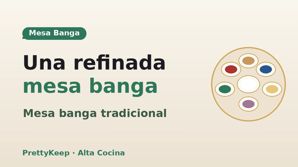 Guía completa de la cocina real de corte y jongga — Una experiencia de mesa banga tradicional 3