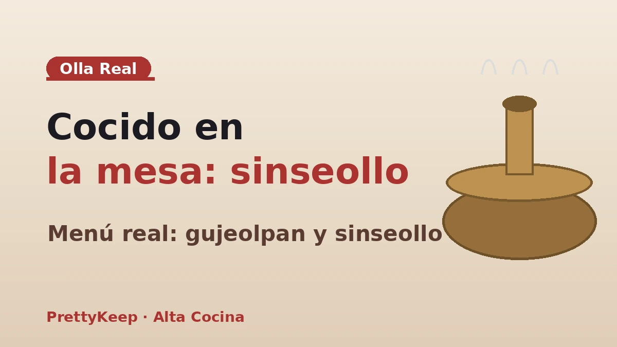 Guía completa de la cocina real de corte y jongga — Una experiencia de mesa banga tradicional 2