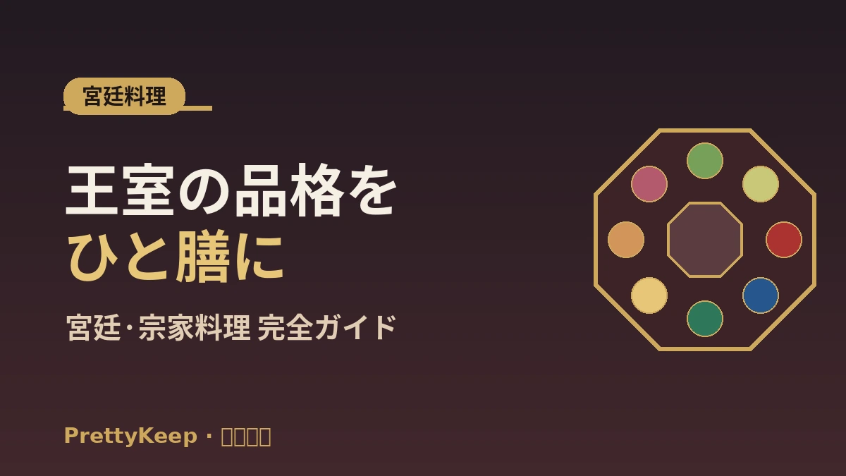 宮中料理・宗家料理 完全ガイド — 伝統の班家(パンガ)膳体験 1
