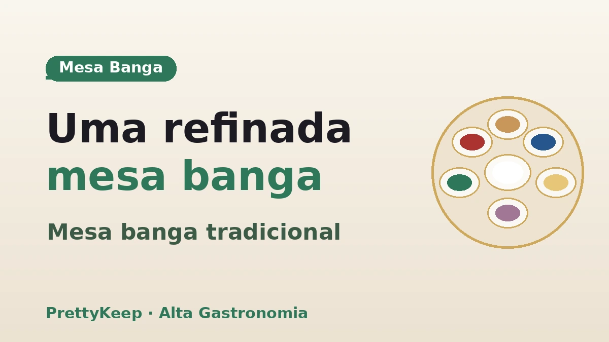 Guia completo da culinária real da corte e jongga — Uma experiência de mesa banga tradicional 3