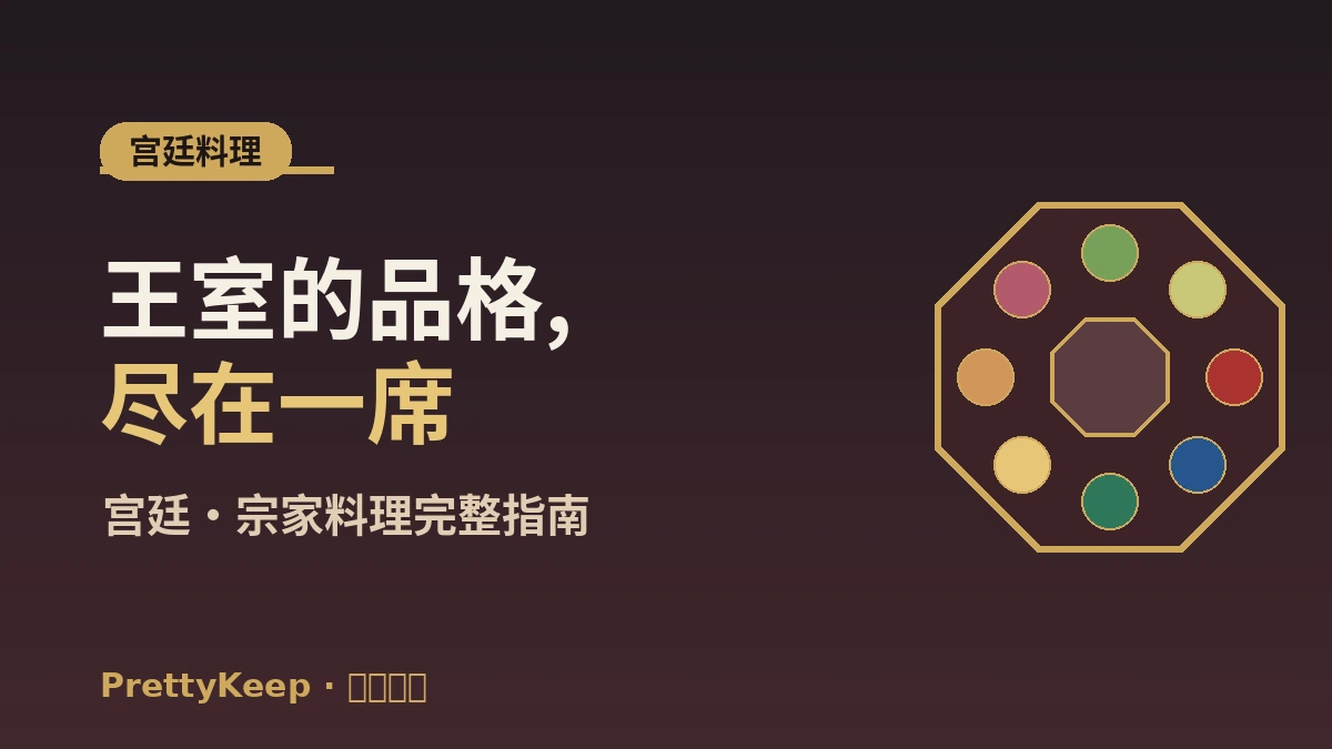 宫廷料理·宗家饮食完全指南 — 传统班家餐桌体验 1