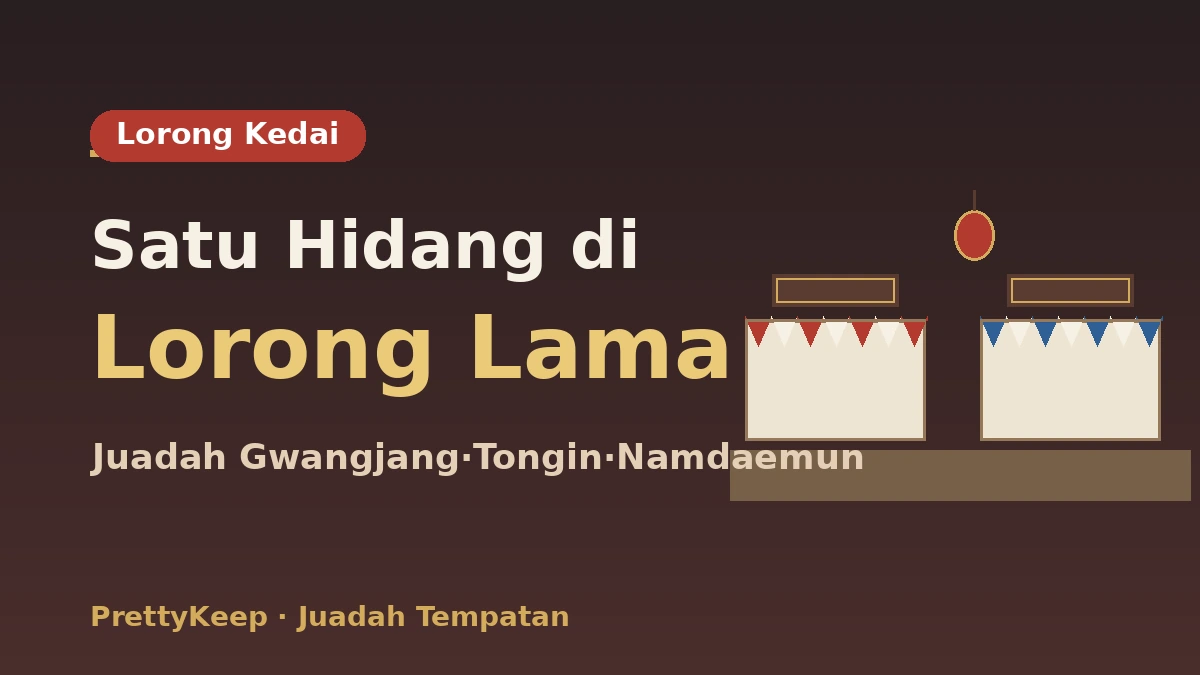 Panduan Lengkap Kedai Lama Pasar Tradisional & Baekban — Hidangan Tempatan Berbaloi 2