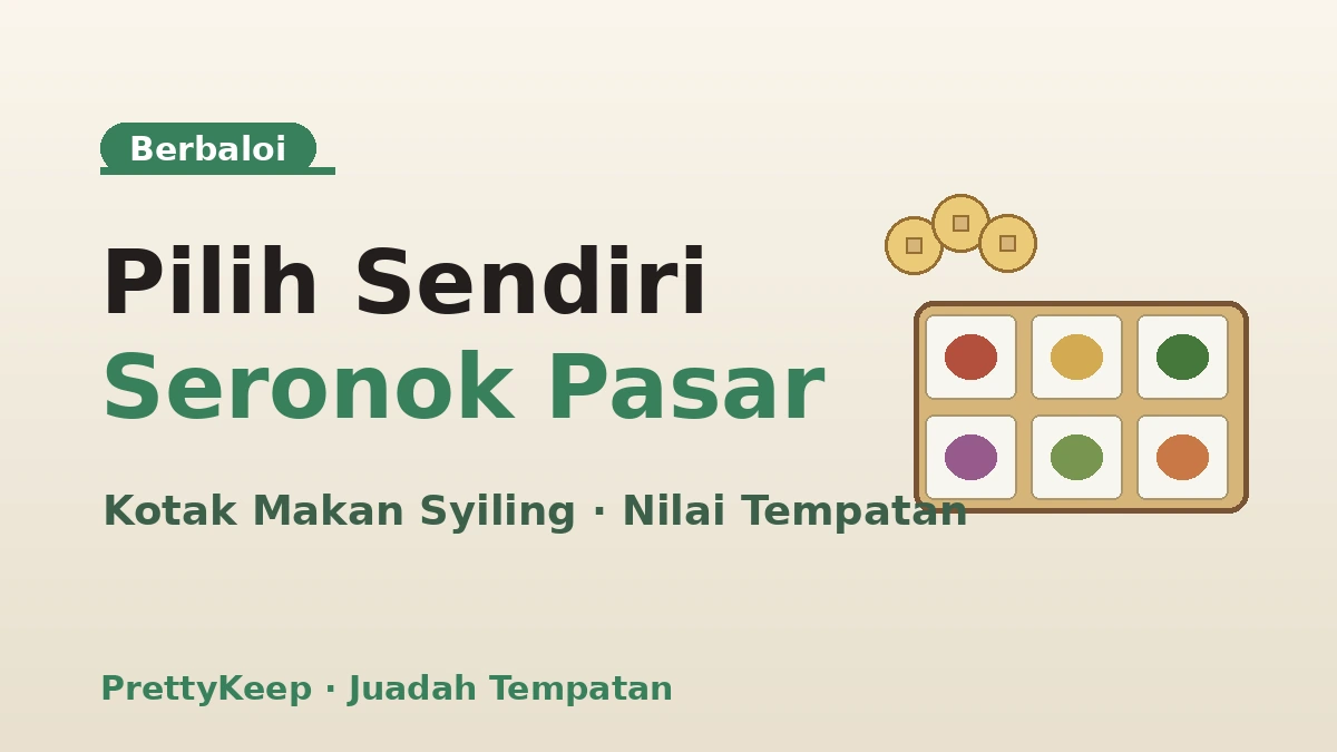 Panduan Lengkap Kedai Lama Pasar Tradisional & Baekban — Hidangan Tempatan Berbaloi 3