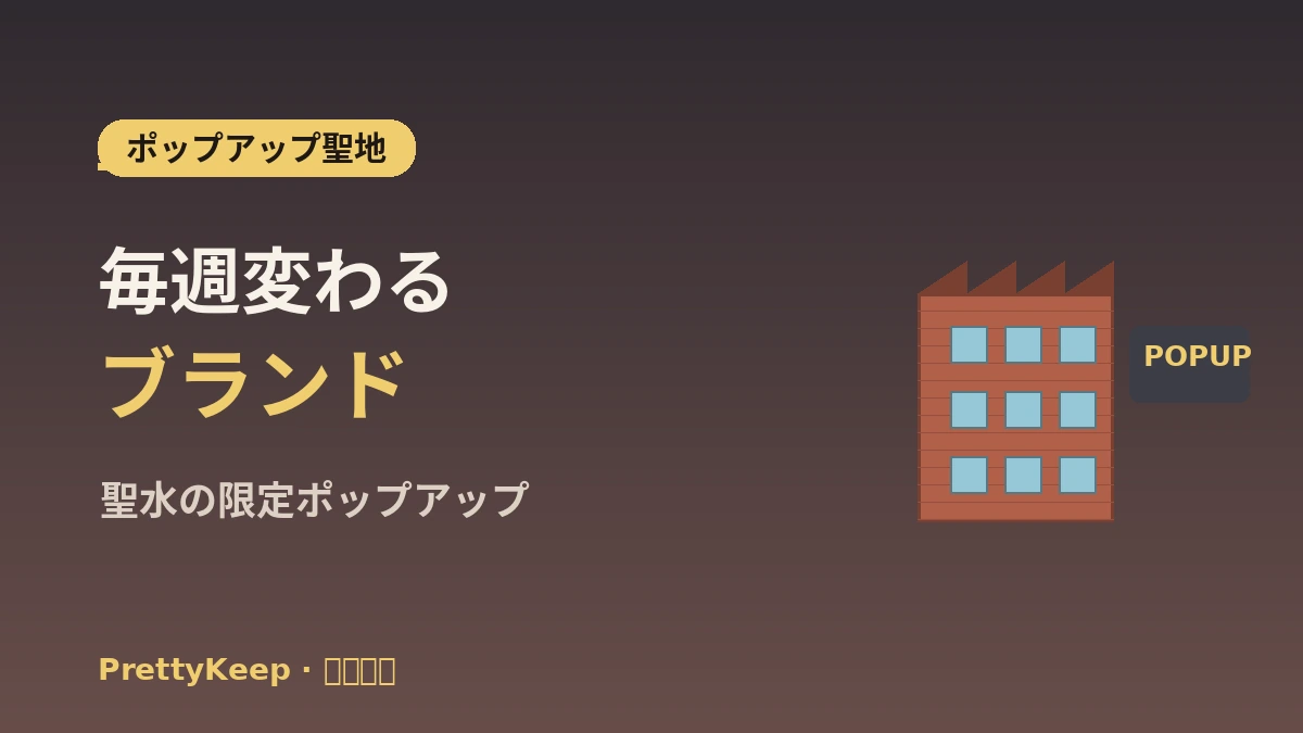 聖水洞K-カルチャー散歩 完全ガイド —— ポップアップストア・カフェ・セレクトショップ人気スポット 2