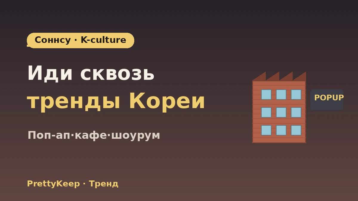 Полный гид по прогулке K-culture по Соннсу-дону — поп-ап-магазины·кафе·хотспоты шоурумов 1