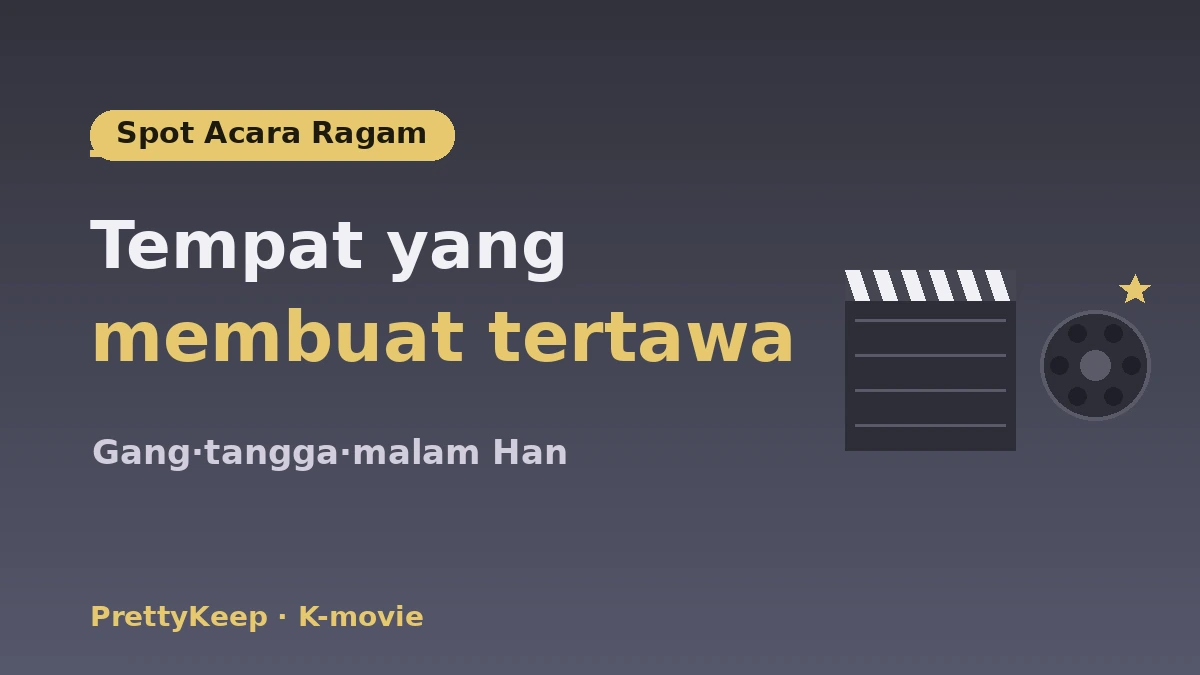 Panduan Lengkap Lokasi K-Movie·OTT & Tur Sinema — Spot Film·Acara Ragam 3