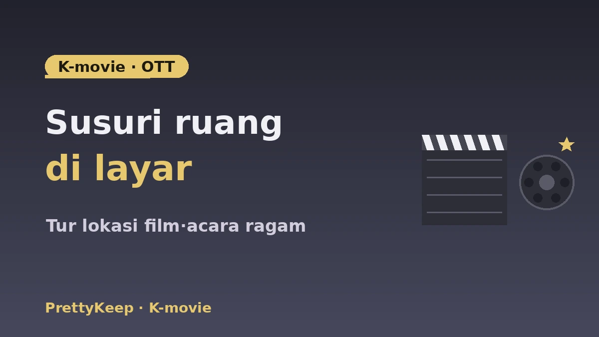 Panduan Lengkap Lokasi K-Movie·OTT & Tur Sinema — Spot Film·Acara Ragam 1