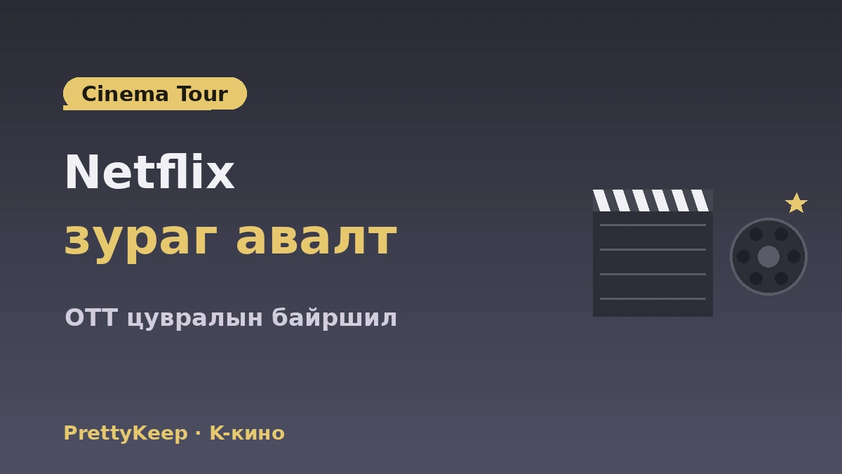 K-кино·OTT байршил & кино аяллын бүрэн заавар — Кино·энтертайнментын нэрт газар 2