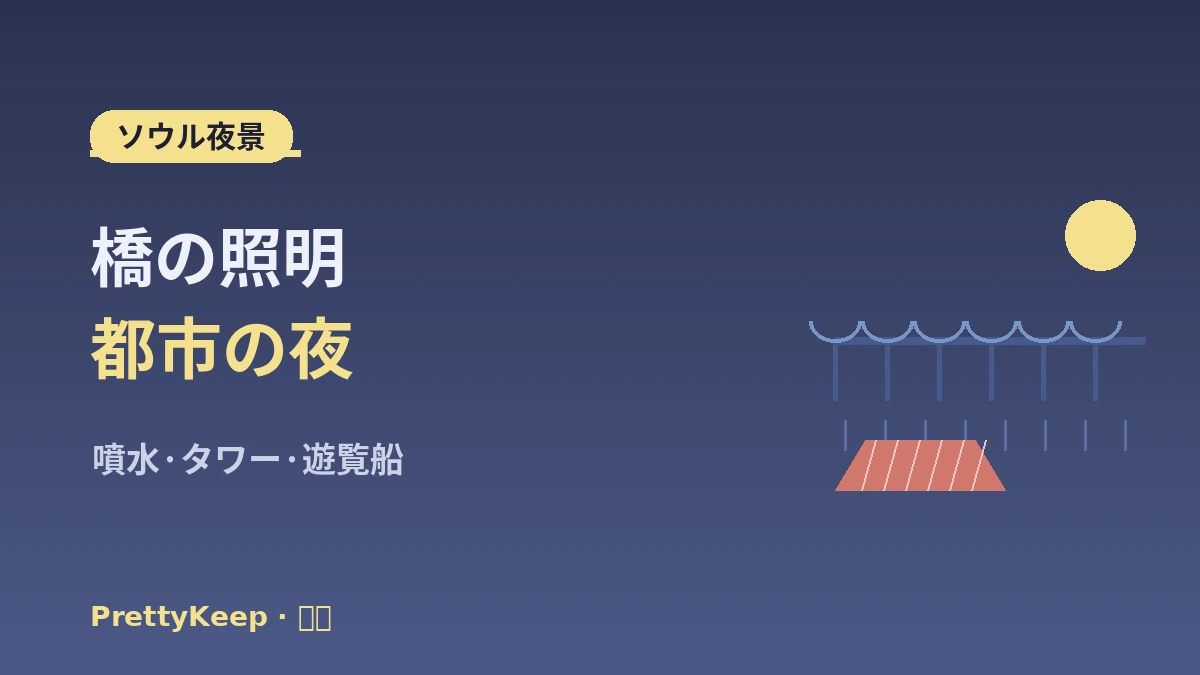 ソウル夜景・漢江K-ライフ体験 完全ガイド —— 漢江ピクニック・展望人気スポット 3
