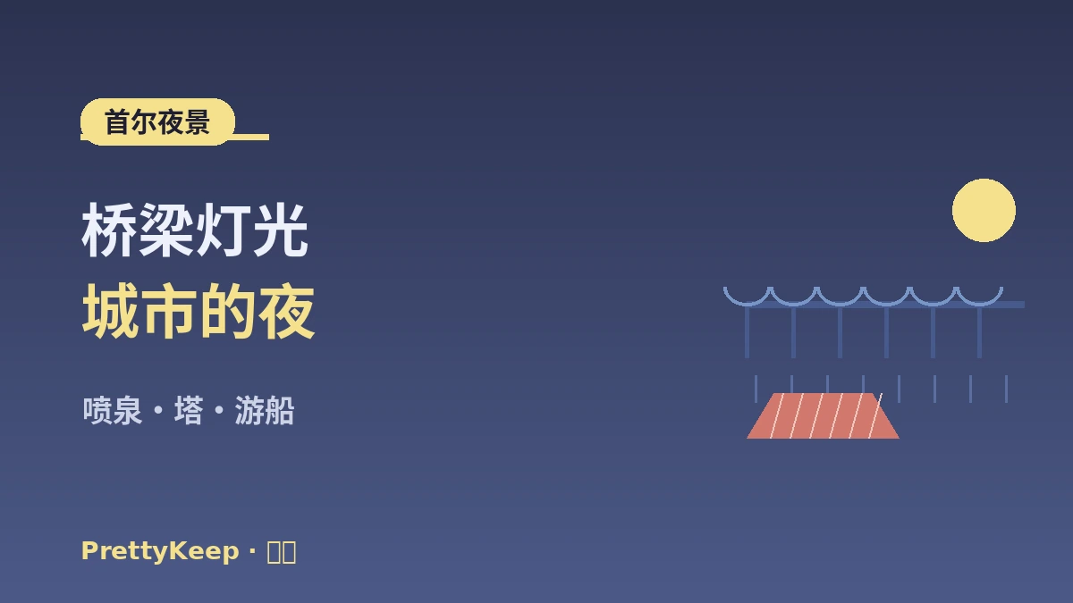 首尔夜景·汉江K-生活体验完整指南 —— 汉江野餐·观景热门地 3