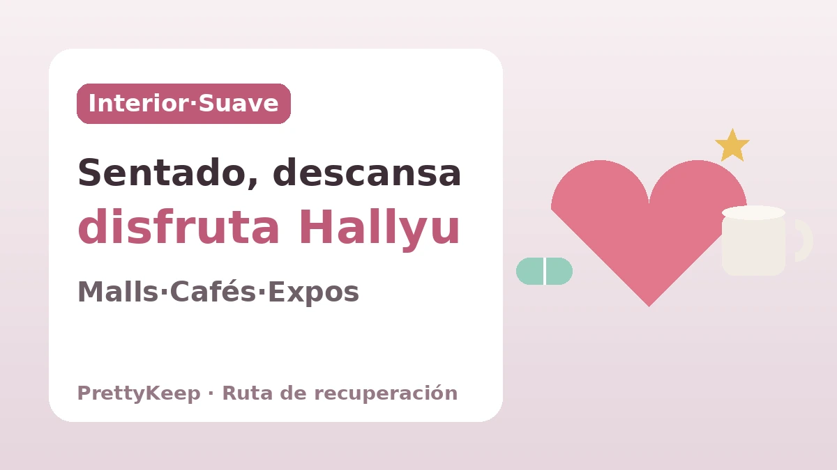 Guía completa del recorrido de recuperación integral de K-culture — 7 experiencias hallyu en interiores después del procedimiento 2