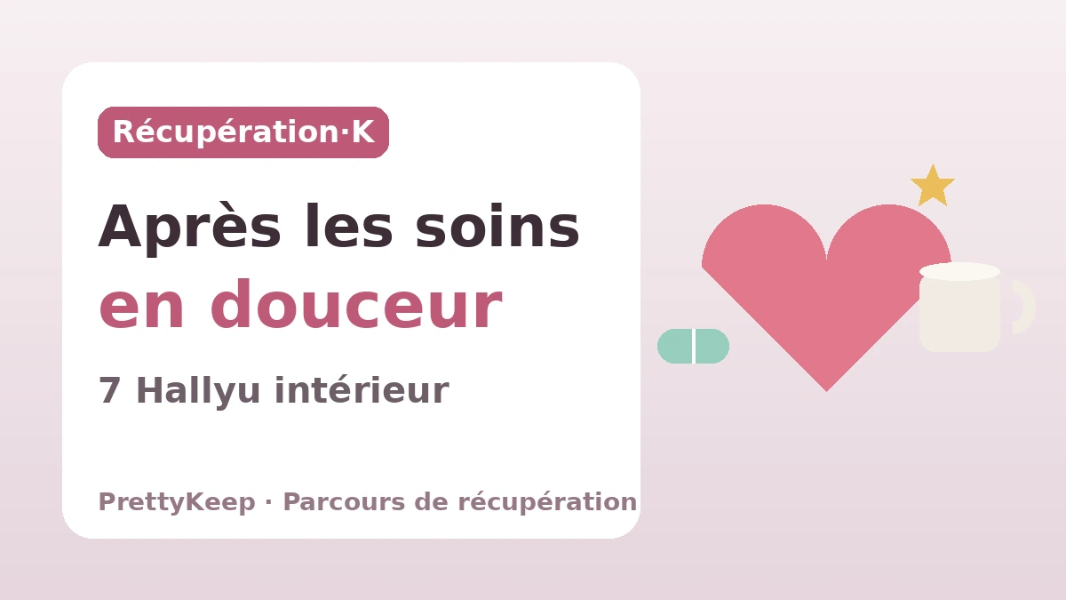 Guide complet du parcours de récupération tout-en-un K-culture — 7 expériences hallyu en intérieur après l'intervention 1