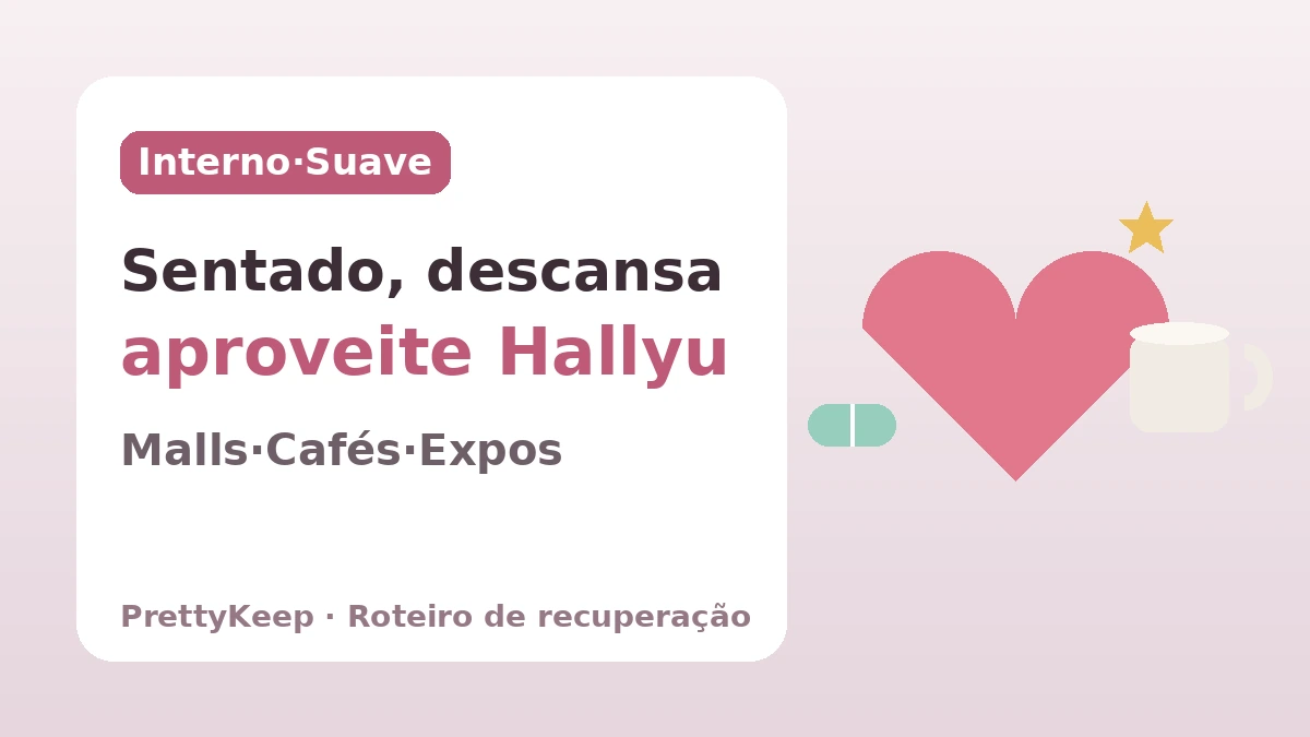 Guia completo do roteiro de recuperação tudo-em-um de K-culture — 7 experiências hallyu em ambientes fechados após o procedimento 2