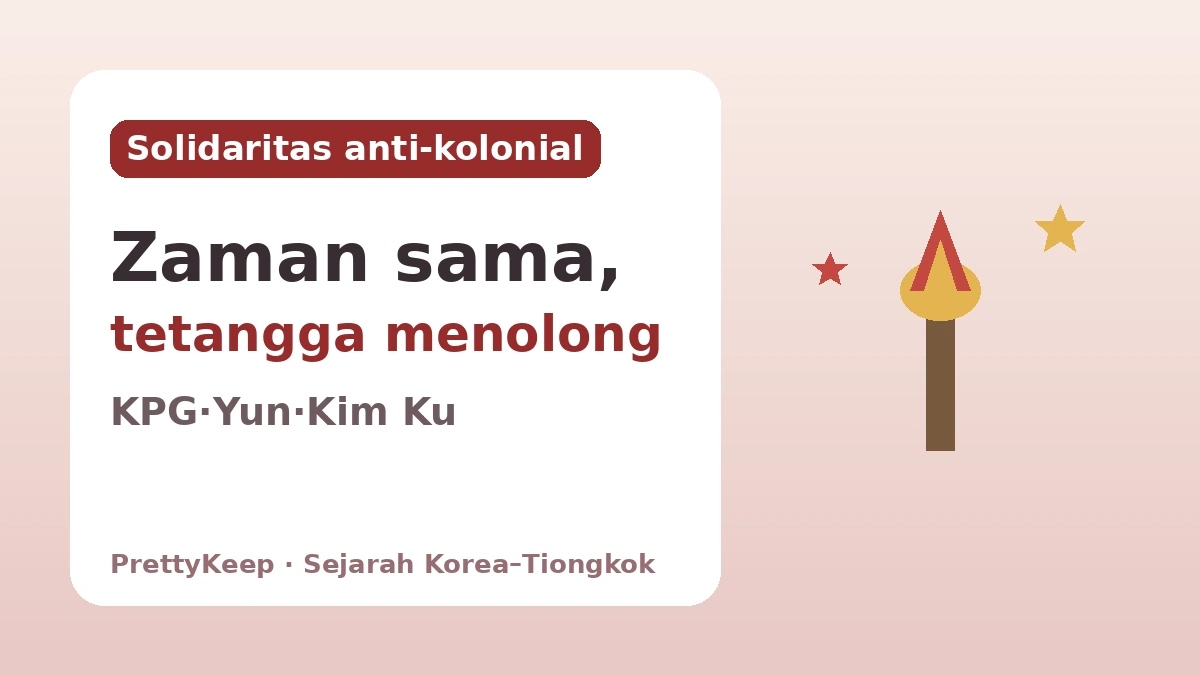 Pemerintah Sementara Korea di Shanghai dan Solidaritas Anti-Kolonial Korea–Tiongkok — Jalan Kemerdekaan yang Ditempuh Bersama 2