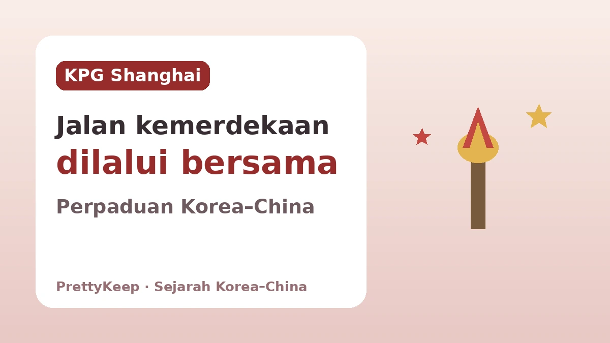 Kerajaan Sementara Korea di Shanghai dan Perpaduan Anti-Kolonial Korea–China — Jalan Kemerdekaan yang Dilalui Bersama 1