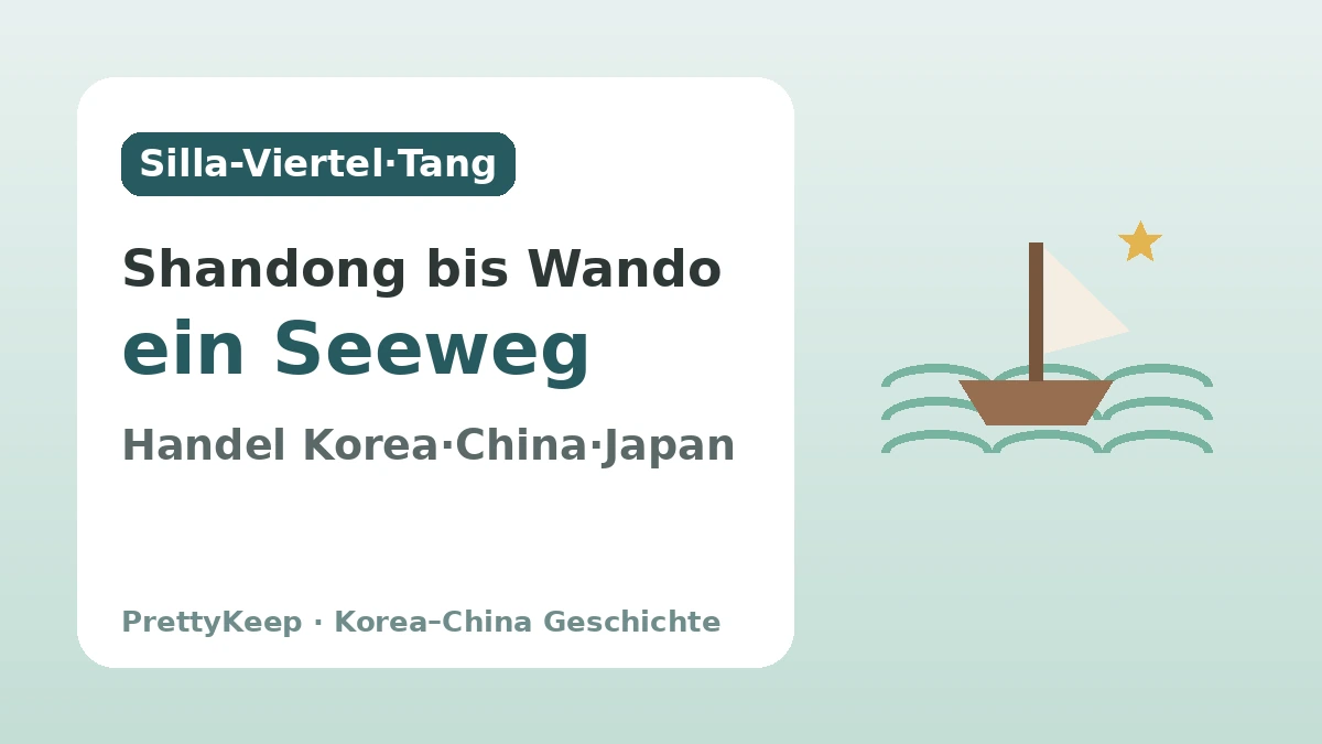 Die Silla-Viertel und der Seekönig Jang Bogo — Der Korea–China-Austausch, der vor 1.200 Jahren das Meer verband 2