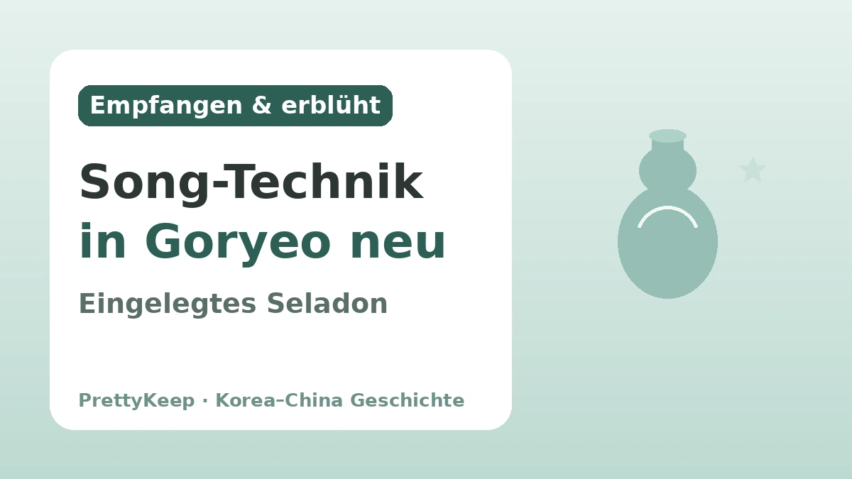Goryeos Byeokrando und der Handel mit dem Song-China — Der in Seladon gefasste Korea–China-Kulturaustausch 2
