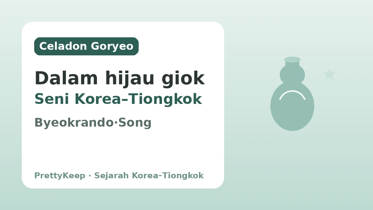 Byeokrando Goryeo dan Perdagangan dengan Dinasti Song — Pertukaran Budaya Korea–Tiongkok dalam Celadon 1
