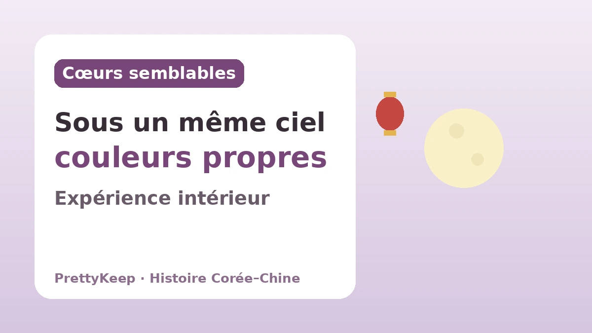 Des fêtes que la Corée et la Chine gardent ensemble — Le cœur commun dans Seollal, Chuseok et Dano 3