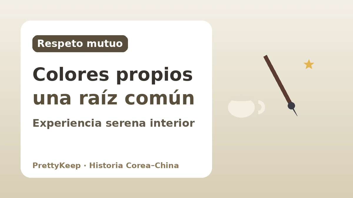 El patrimonio compartido de la esfera sinográfica — Enlazar Corea y China con caligrafía, poesía clásica y cultura del té 3