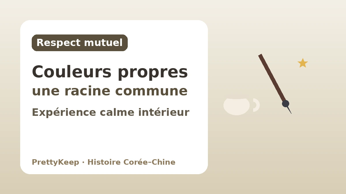 Le patrimoine partagé de la sphère sinographique — Relier la Corée et la Chine par la calligraphie, la poésie classique et la culture du thé 3