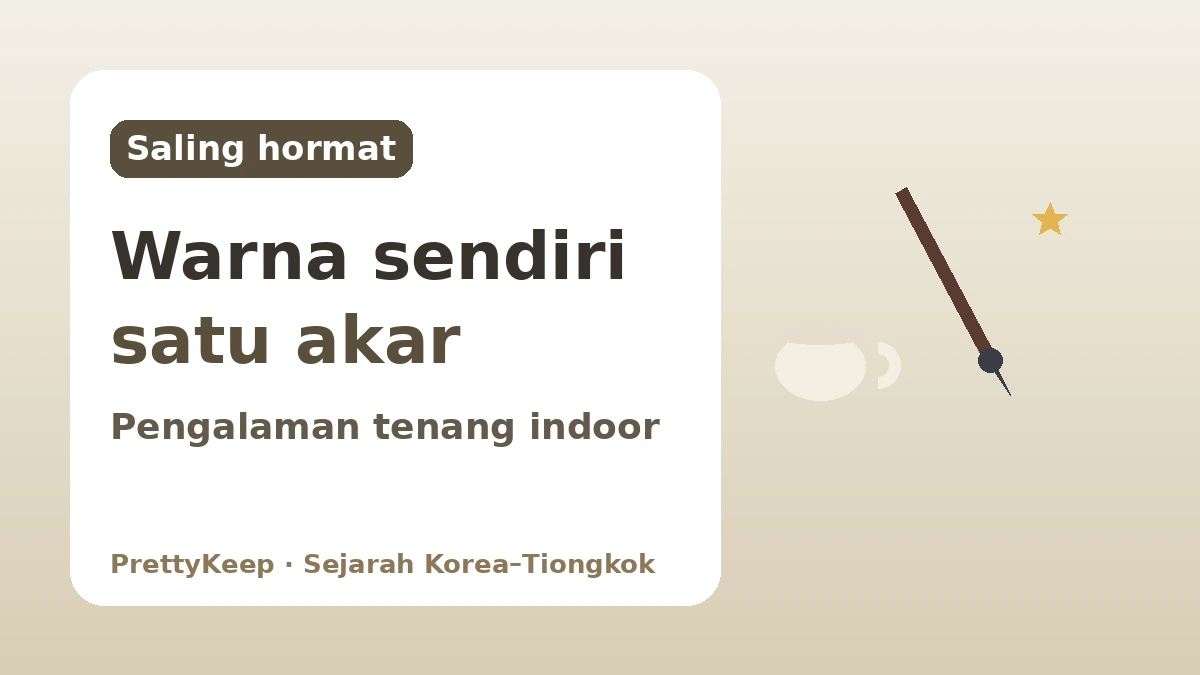 Warisan Bersama Lingkup Budaya Aksara Han — Menautkan Korea dan Tiongkok lewat Kaligrafi, Puisi Klasik, dan Budaya Teh 3